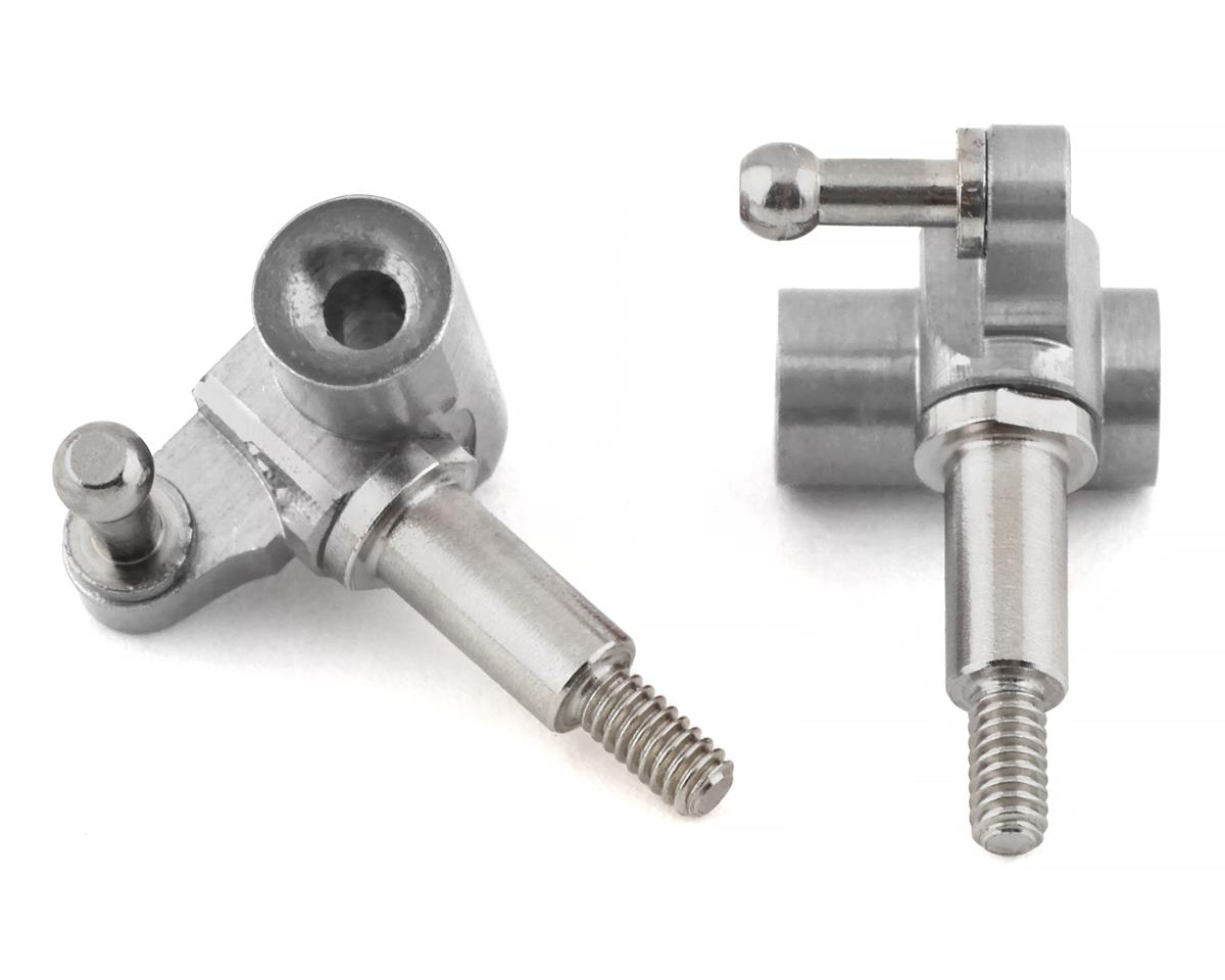 NEXX Racing Aluminum Knuckle Set For V-Line with 3mm Shaft (Silver