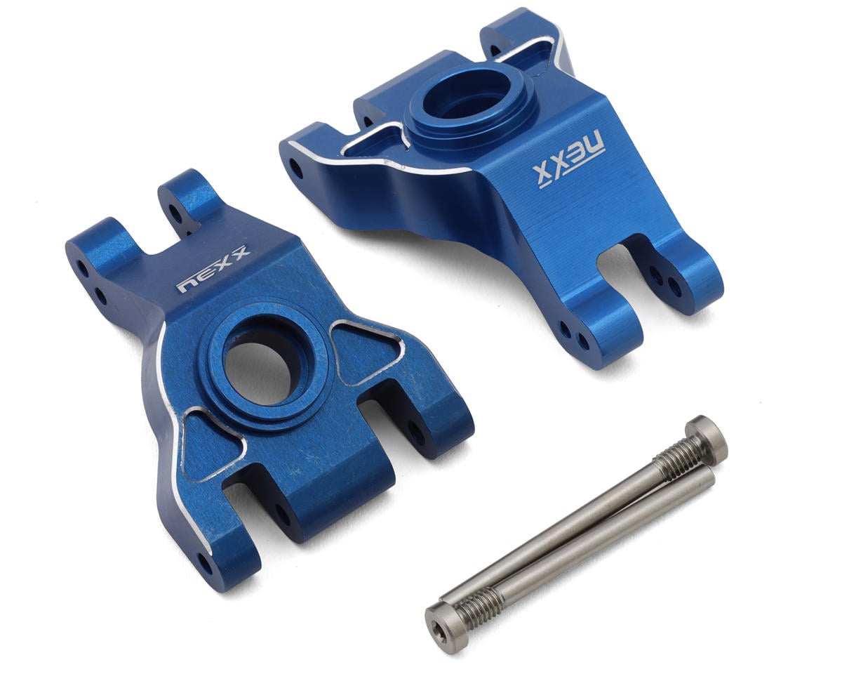 その他 SQ TRAX NEXX Racing Aluminum Rear Hub Carriers for Traxxas® 4x4 Jato