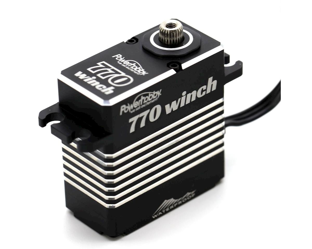 Power Hobby 770 Winch Waterproof Brushless Rock Crawler Servo ...