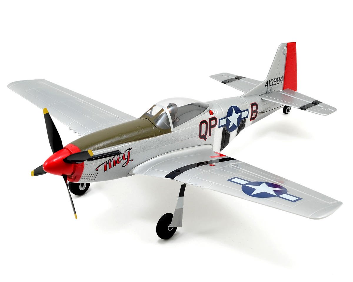 ParkZone Ultra-Micro P-51D Mustang Bind-N-Fly [PKZU2480] | Airplanes ...