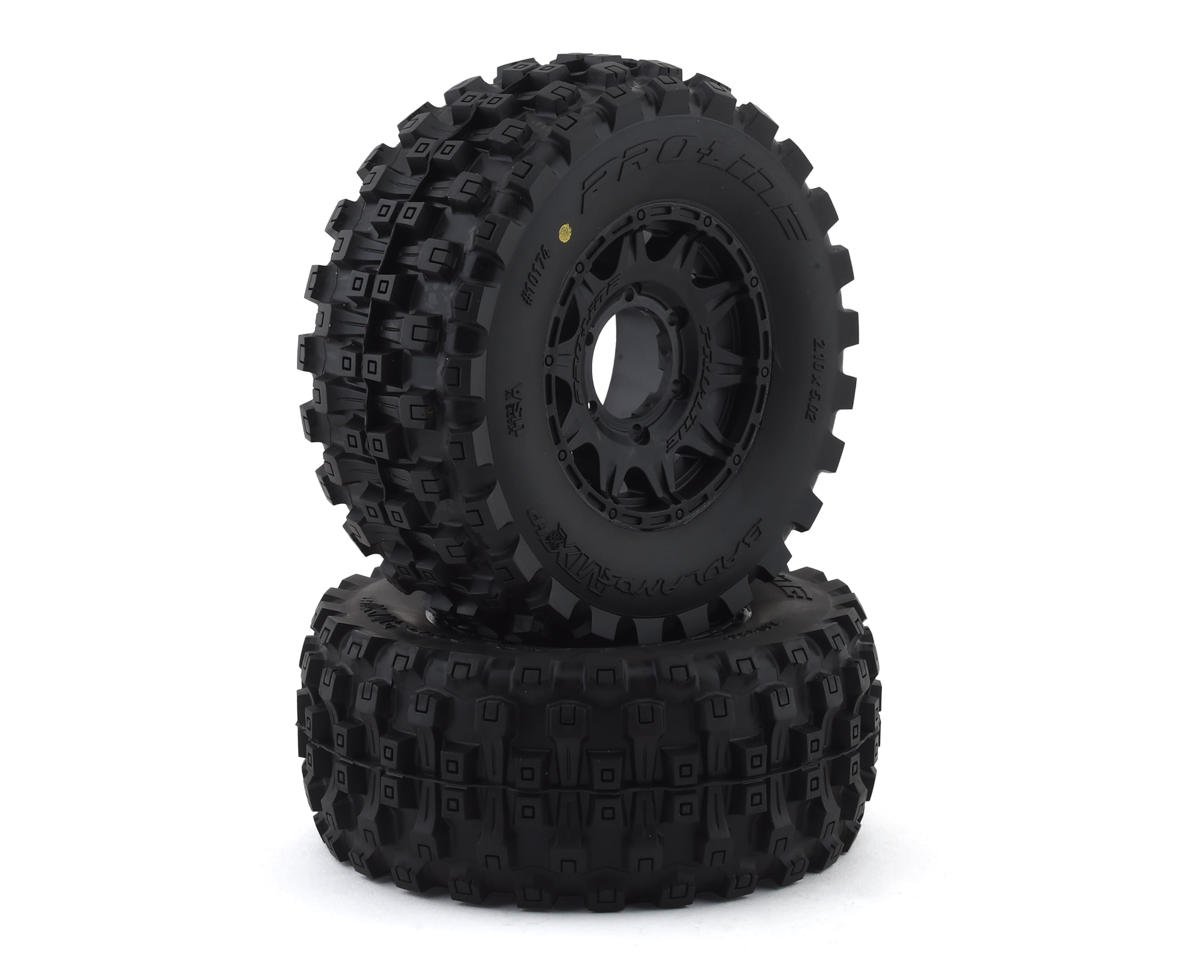 2 PRO1012500 for sale online Pro-line Racing Badlands Mx28 2.8 TRA Style Bead Truck Tire