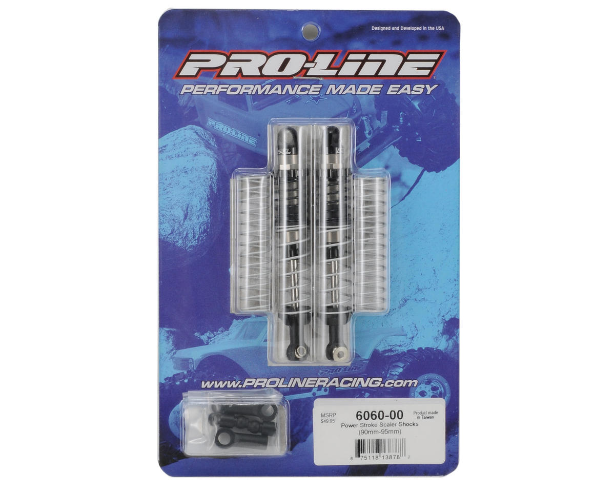 Pro-Line PowerStroke Scaler Shocks (90mm-95mm) [PRO6060-00] | Rock ...