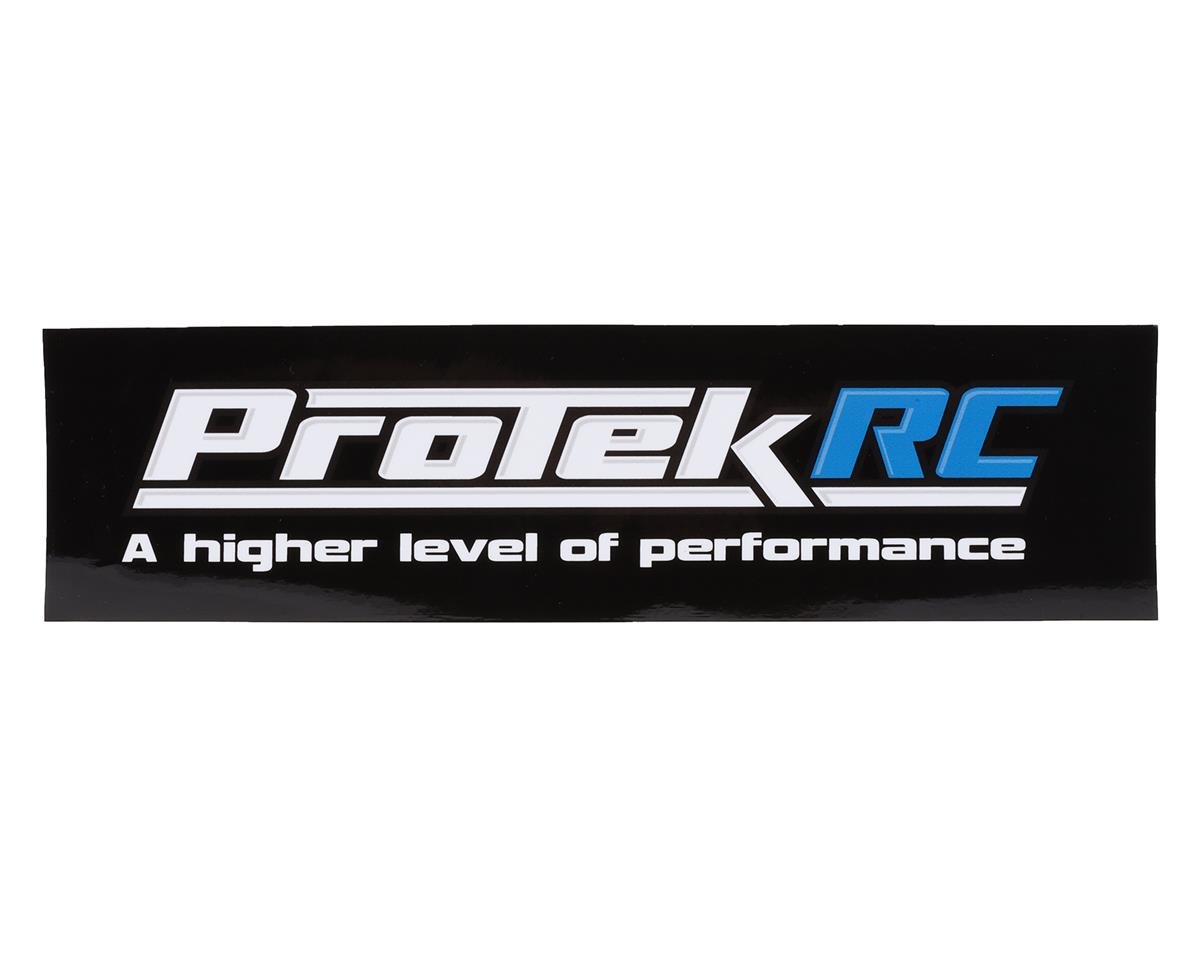 Protek Rc Bumper Sticker Black Ptk 1013b Hobbytown