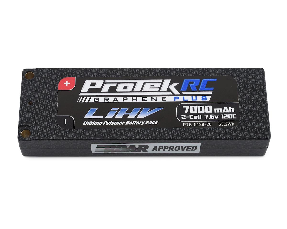 ProTek RC 2S 120C Low IR Si-Graphene + HV LCG LiPo Battery (7.6V ...