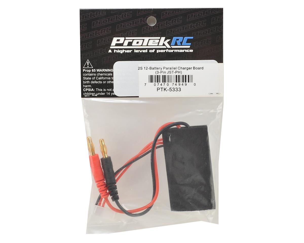 ProTek RC 2S 12-Battery Parallel Charger Board (3-Pin JST-PH) [PTK 