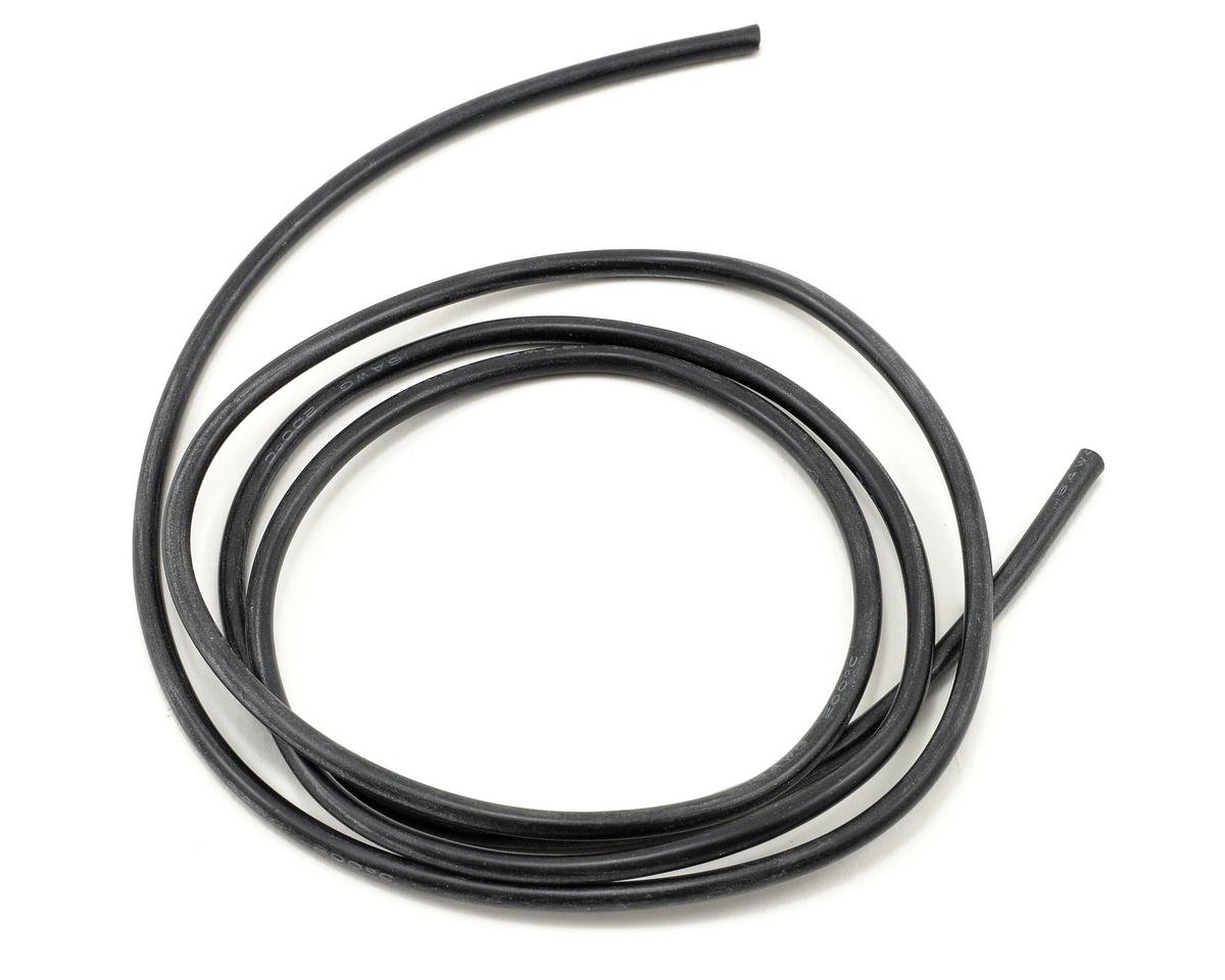 ProTek RC 16awg Black Silicone Hookup Wire (1 Meter) PTK-5605