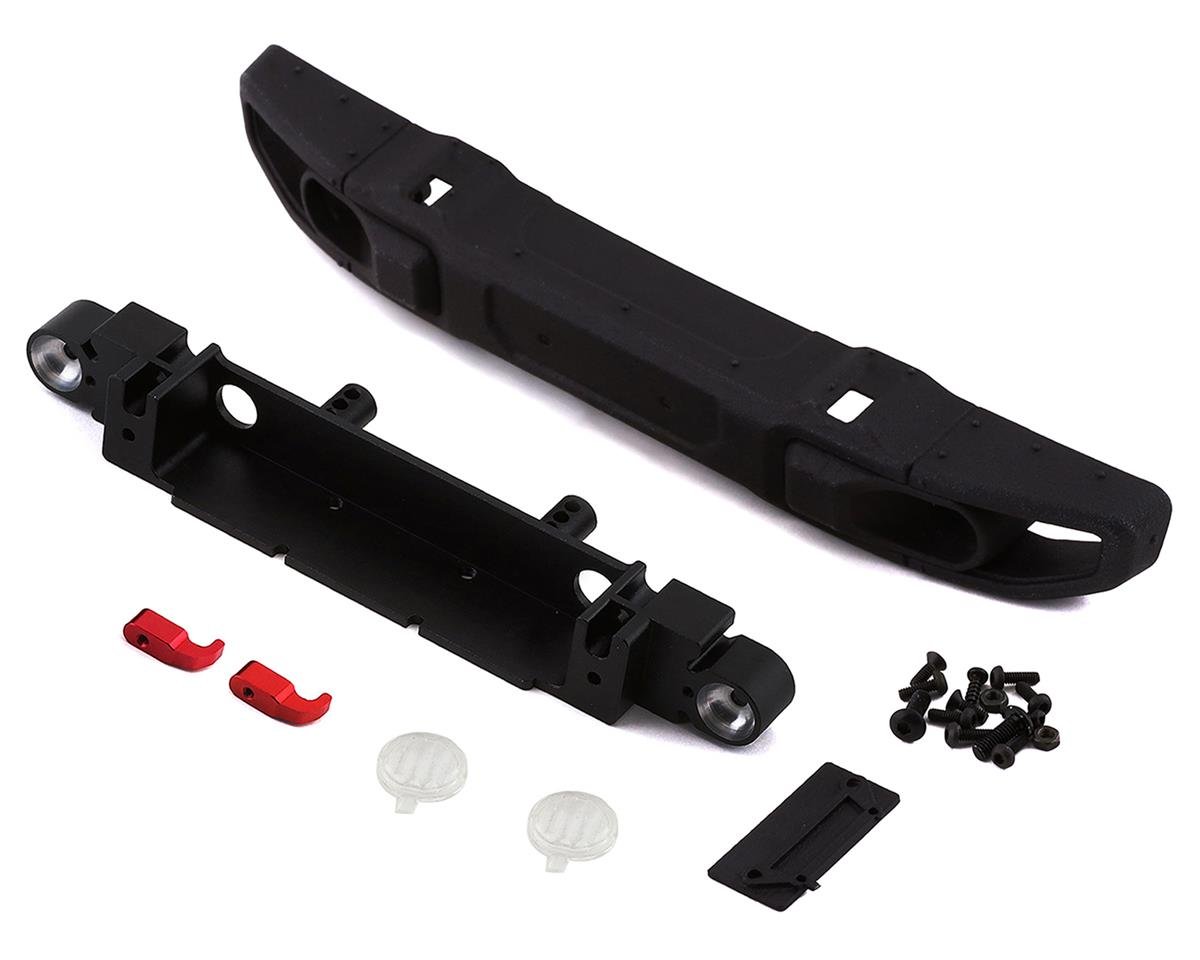 Details about   For AXIAL SCX10 III Jeep TUBE RC Car Metal Front Bumper & Spotlight Accessories