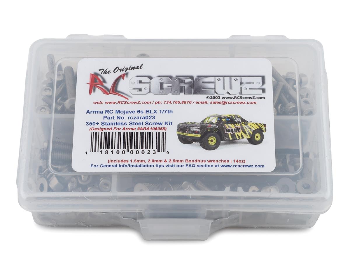 RC Screwz Arrma Mojave 6S BLX Stainless Steel Screw Kit RCZARA023