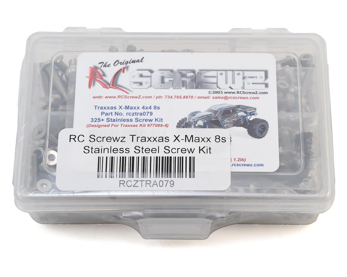 RC Screwz Traxxas X-Maxx 8S Stainless Steel Screw Kit RCZTRA079