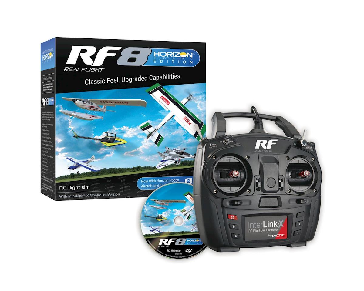 RealFlight 8 Edition Simulator w/Interlink-X Transmitter [RFL1000] - HobbyTown
