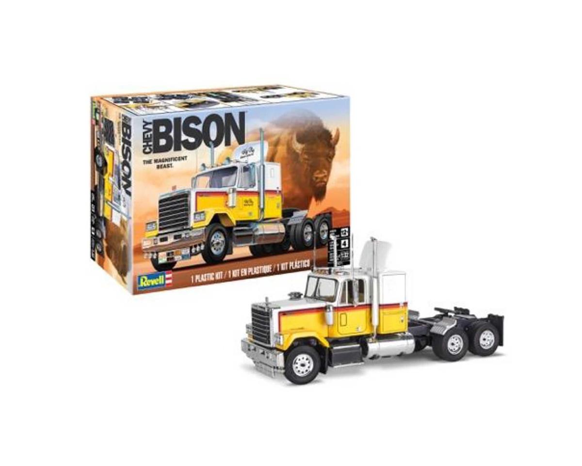 Monogram 1978 SnapTite Chevy Bison 1:32 Semi Truck Model Kit 1201 New Sealed