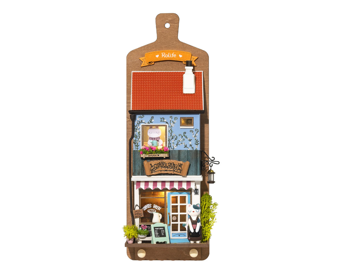 Robotime Wall Hanging Series; Aroma Toast Lab [ROEDS019] - HobbyTown