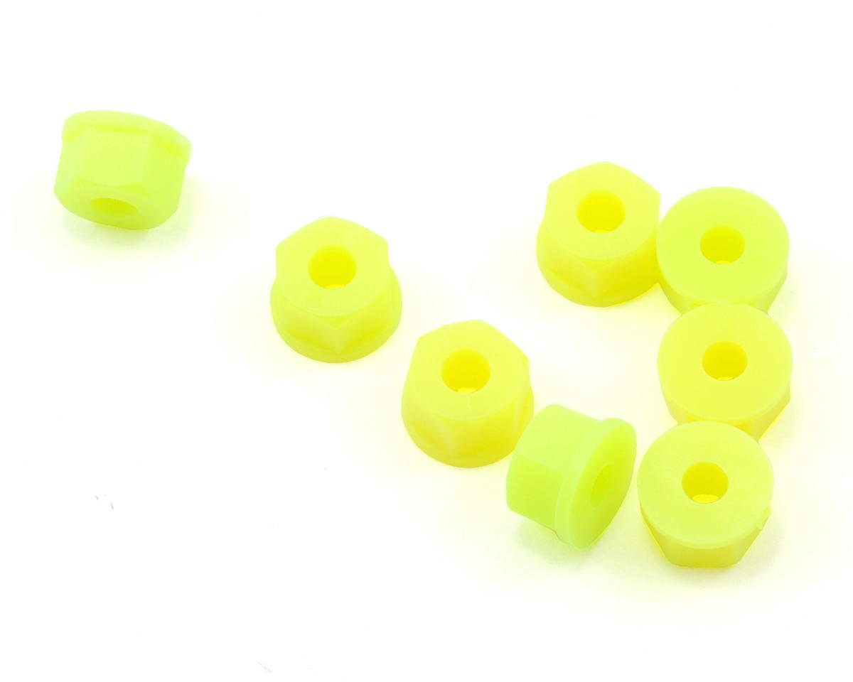 RPM Nylon Nuts 8-32 (Neon Yellow) (8) RPM70847