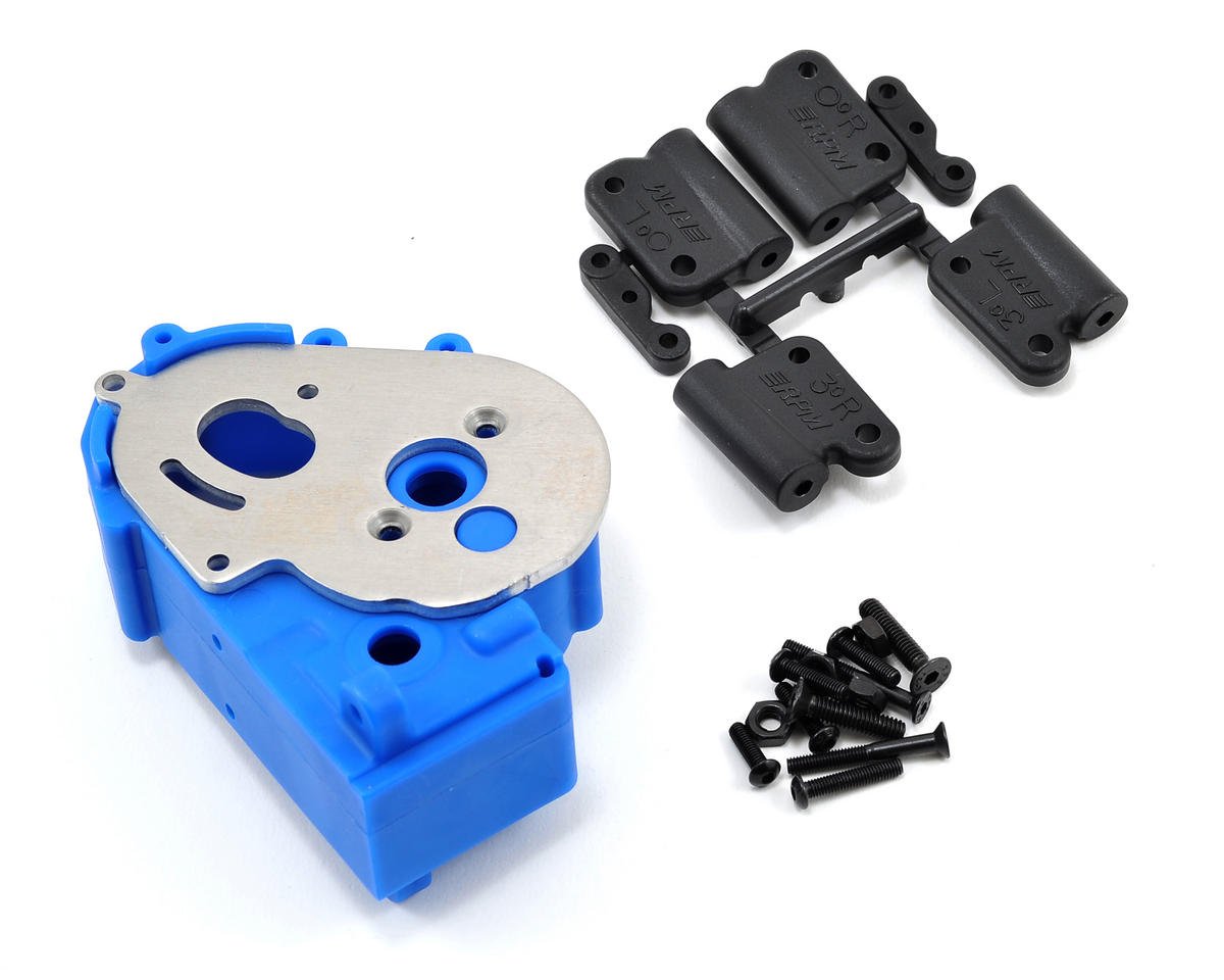 RPM Hybrid Gearbox Housing & Rear Mount Kit (Blue) RPM73615