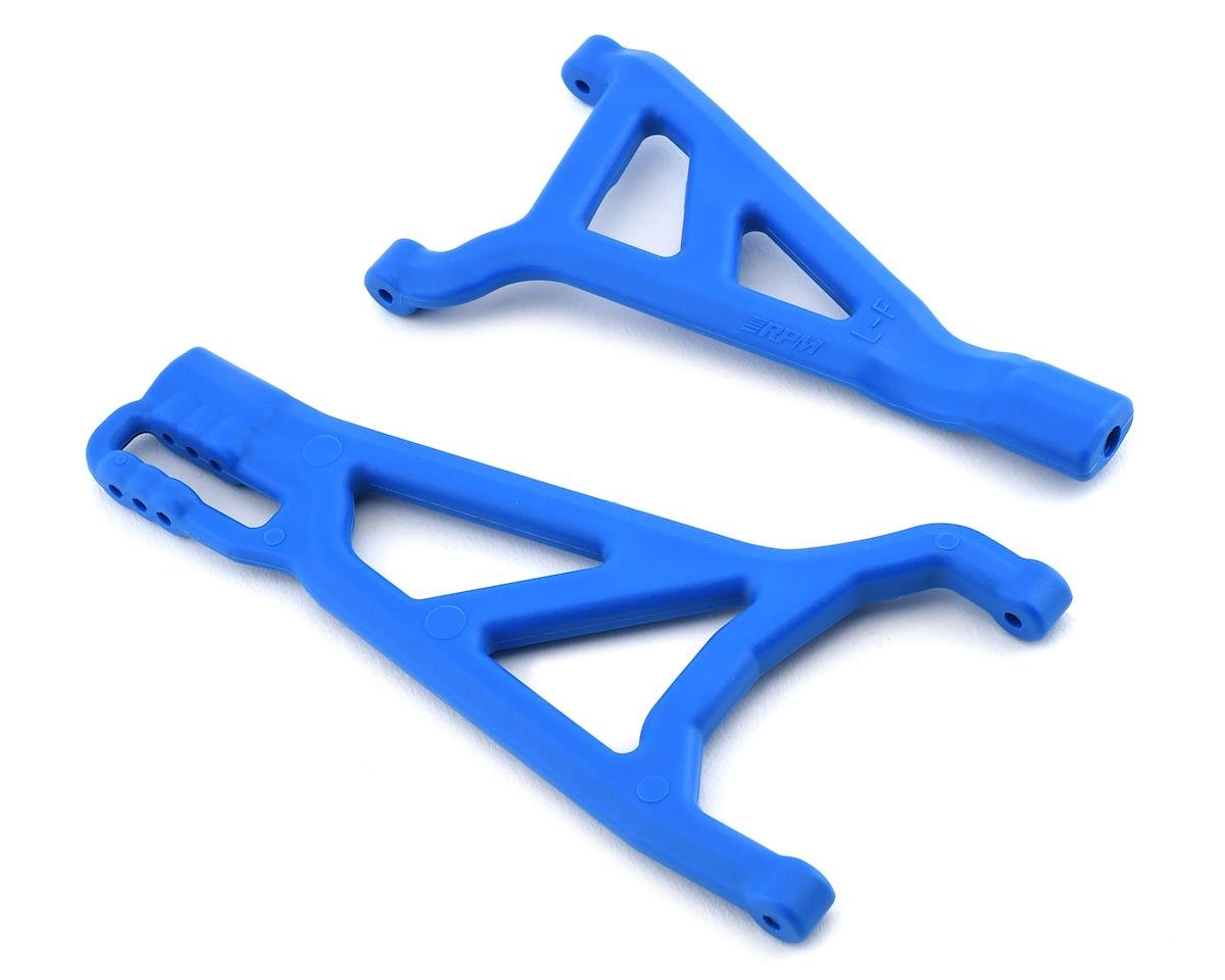 RPM E-Revo 2.0 Front Left Suspension Arm Set (Blue) RPM81515