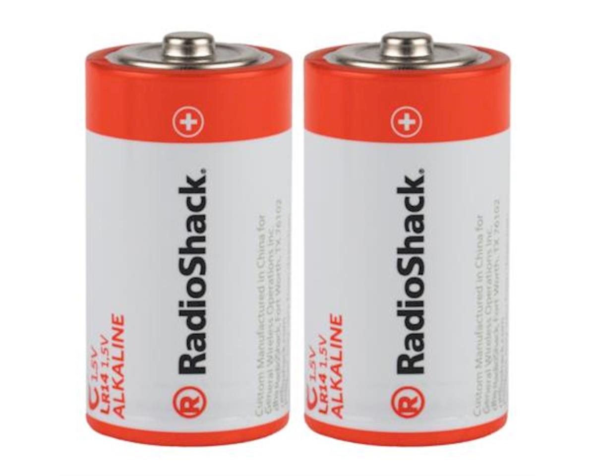 RadioShack 2302218: RadioShack C Alkaline Batteries (2-Pack 