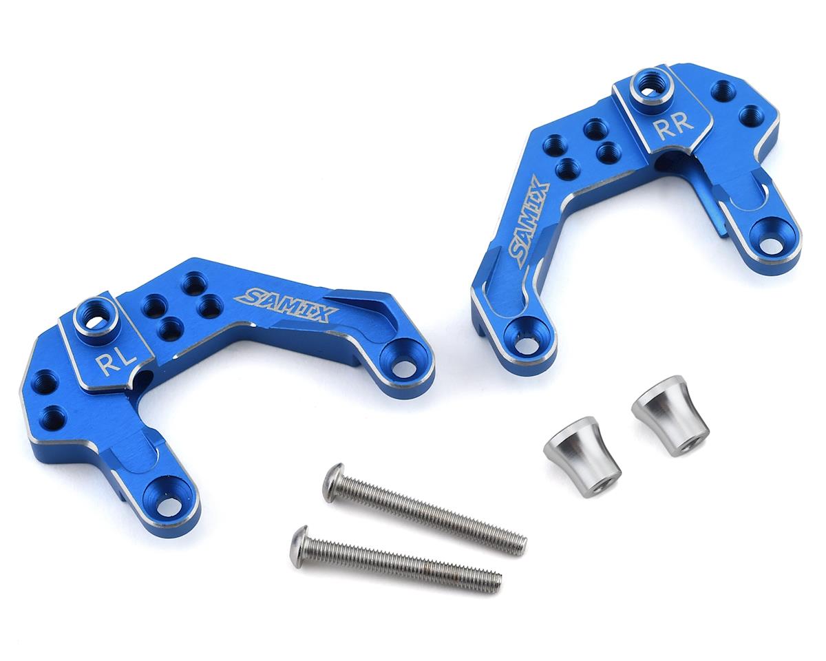 Samix Element Enduro Rear Shock Plate (Blue) SAMEND-6024-BL