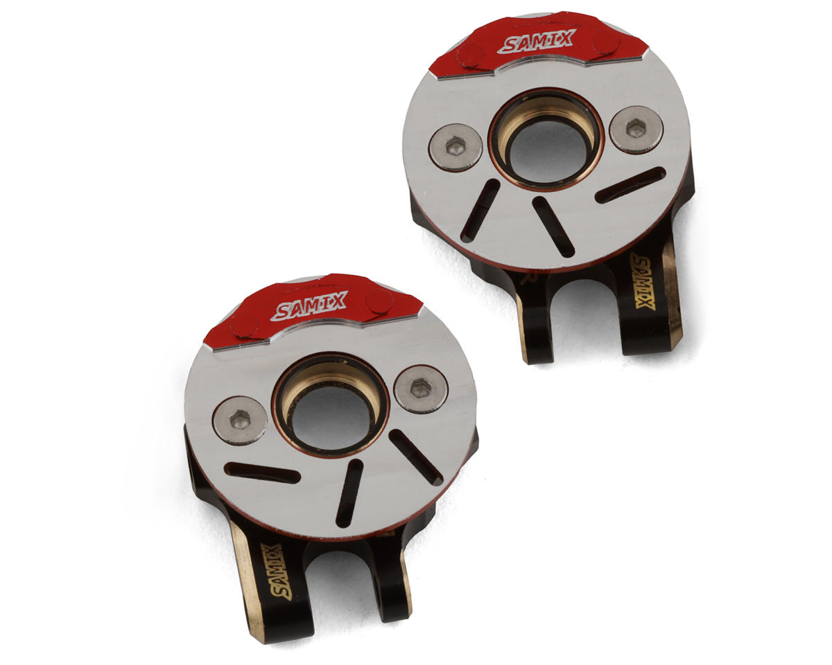 rrmm-.-rrmm様 Samix Brass Steering Knuckles for Traxxas TRX-4M (2) (11g