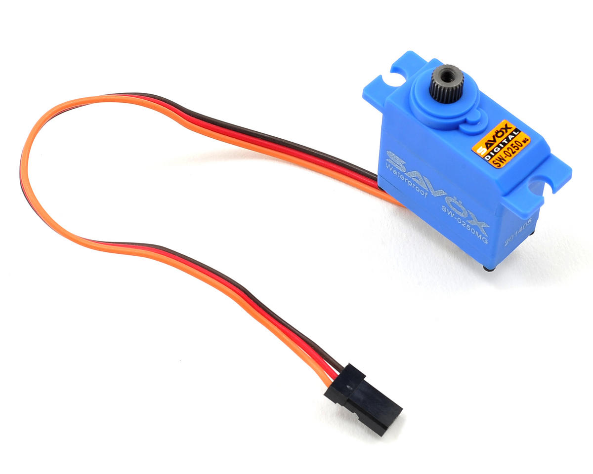 Savox SW-0250MG Waterproof Digital Metal Gear Micro Servo (Traxxas 1/16 ...