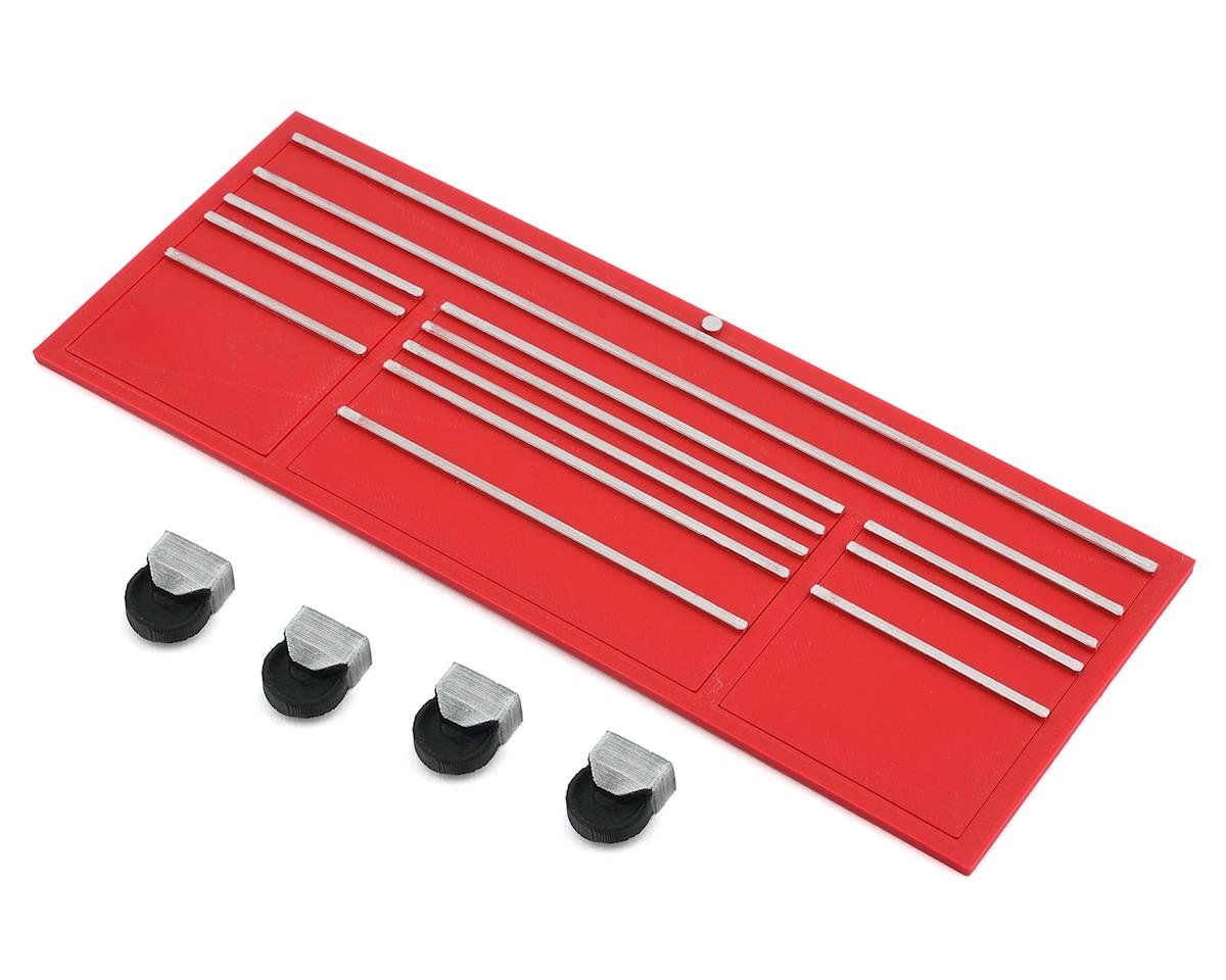 Scale By Chris Scale Shop Series Classic XL Tool Box Face w/Casters (Red) SBCSS4CLR