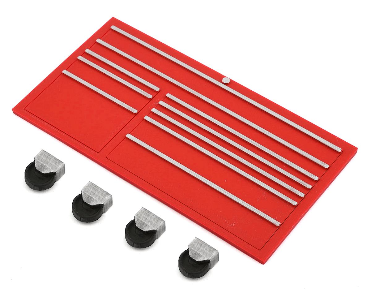 Scale By Chris Scale Shop Series Classic Tool Box Face w/Casters (Red) SBCSS4CR