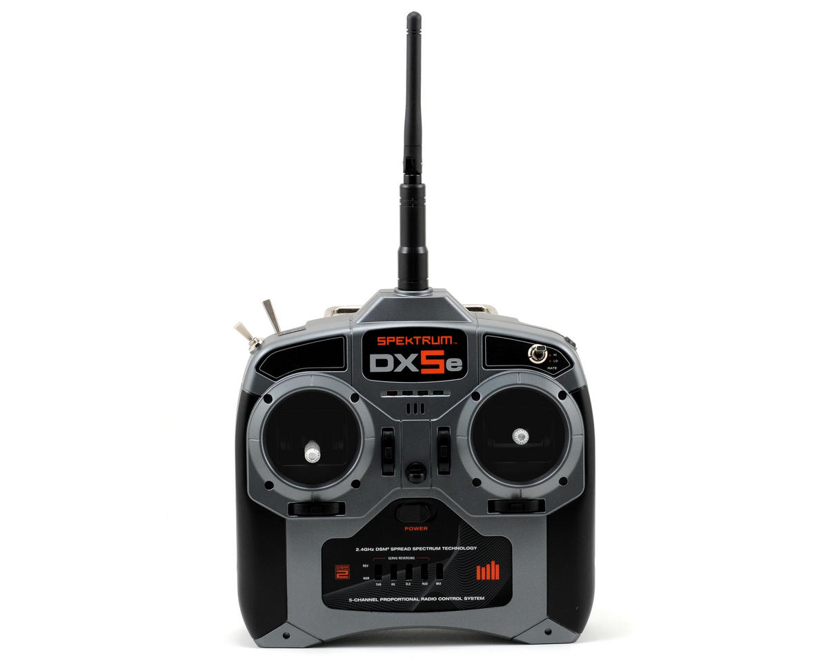 Spektrum RC DX5e 5 Channel Full Range Radio System (Transmitter Only ...