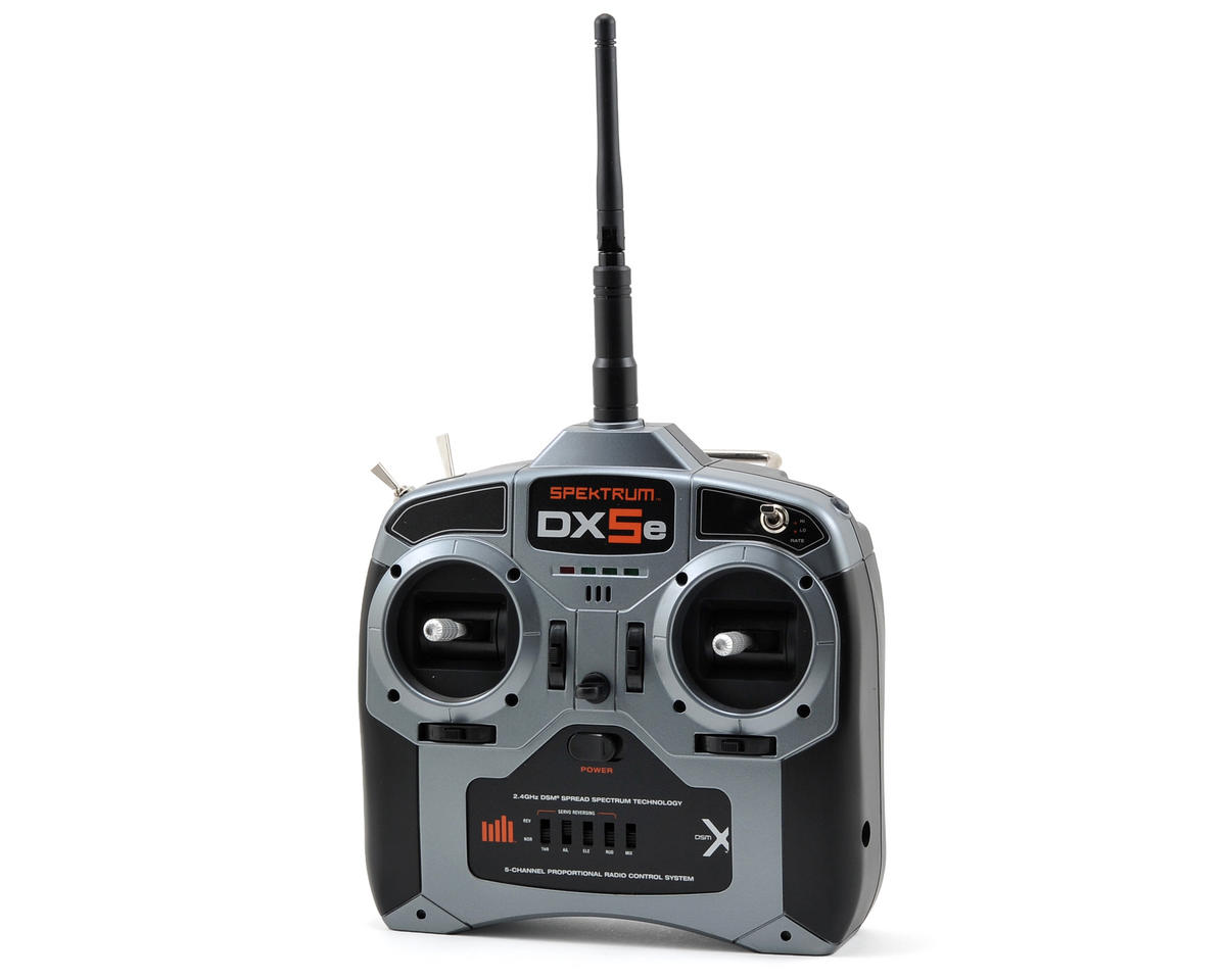 Spektrum RC DX5e 5 Channel Full Range DSMX Transmitter (Transmitter ...