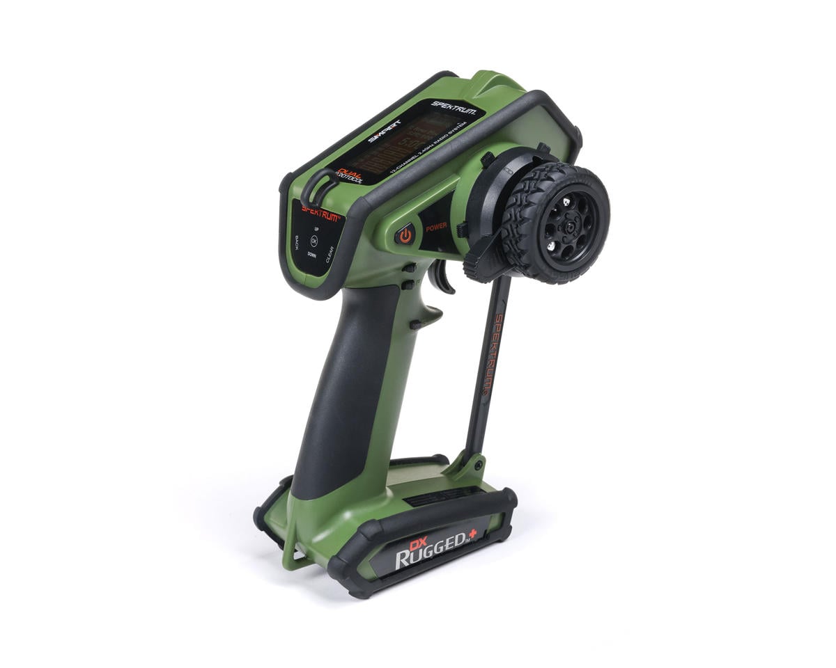 Spektrum RC DX Rugged+ 12-Channel DSMR+ Surface Radio (Transmitter