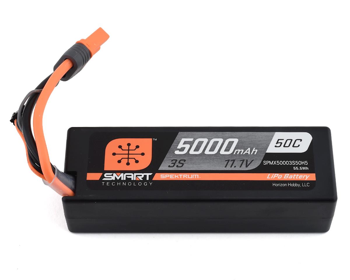 RC Smart Hardcase 50C LiPo Battery (11.1V/5000mAh) [SPMX50003S50H3] - HobbyTown