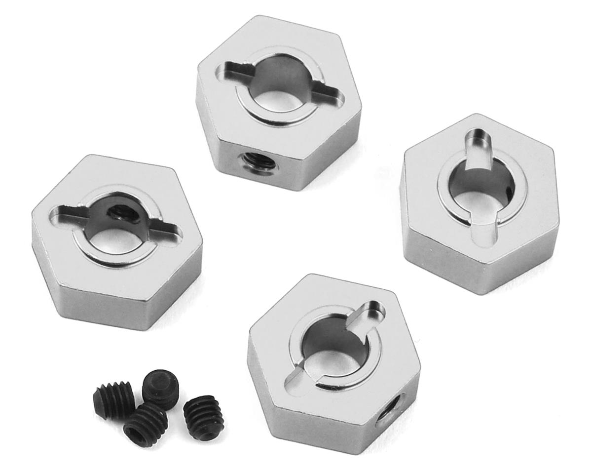 ST Racing Concepts Traxxas 4Tec 2.0 Aluminum Hex Adapters (4) (Silver ...