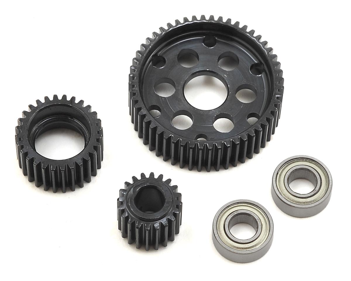 Hardened Steel Transmission Gears Gearbox for SCX10 90044 90035 RC Crawler Car I