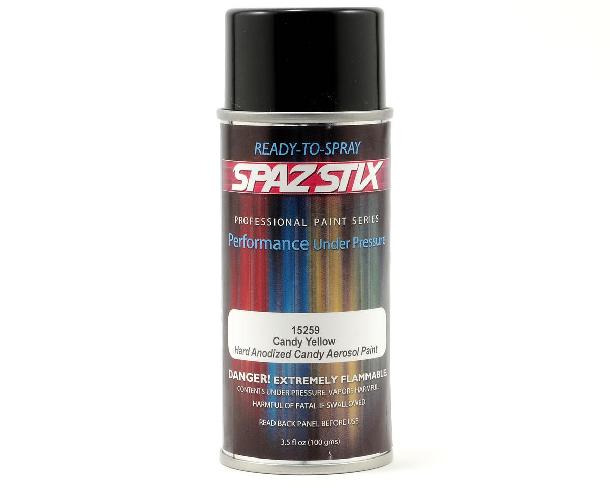 Spaz Stix "Candy Yellow" Spray Paint (3.5oz) [SZX15259] | Cars & Trucks