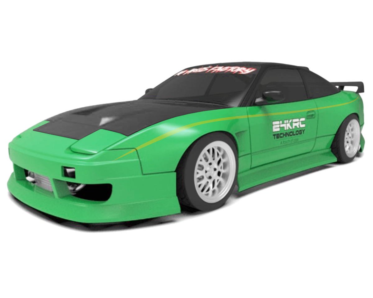 24K RC Technology 1 10 98 240sx S13 BN Sports Body Clear 257mm Wheelbase TAF10000 HobbyTown