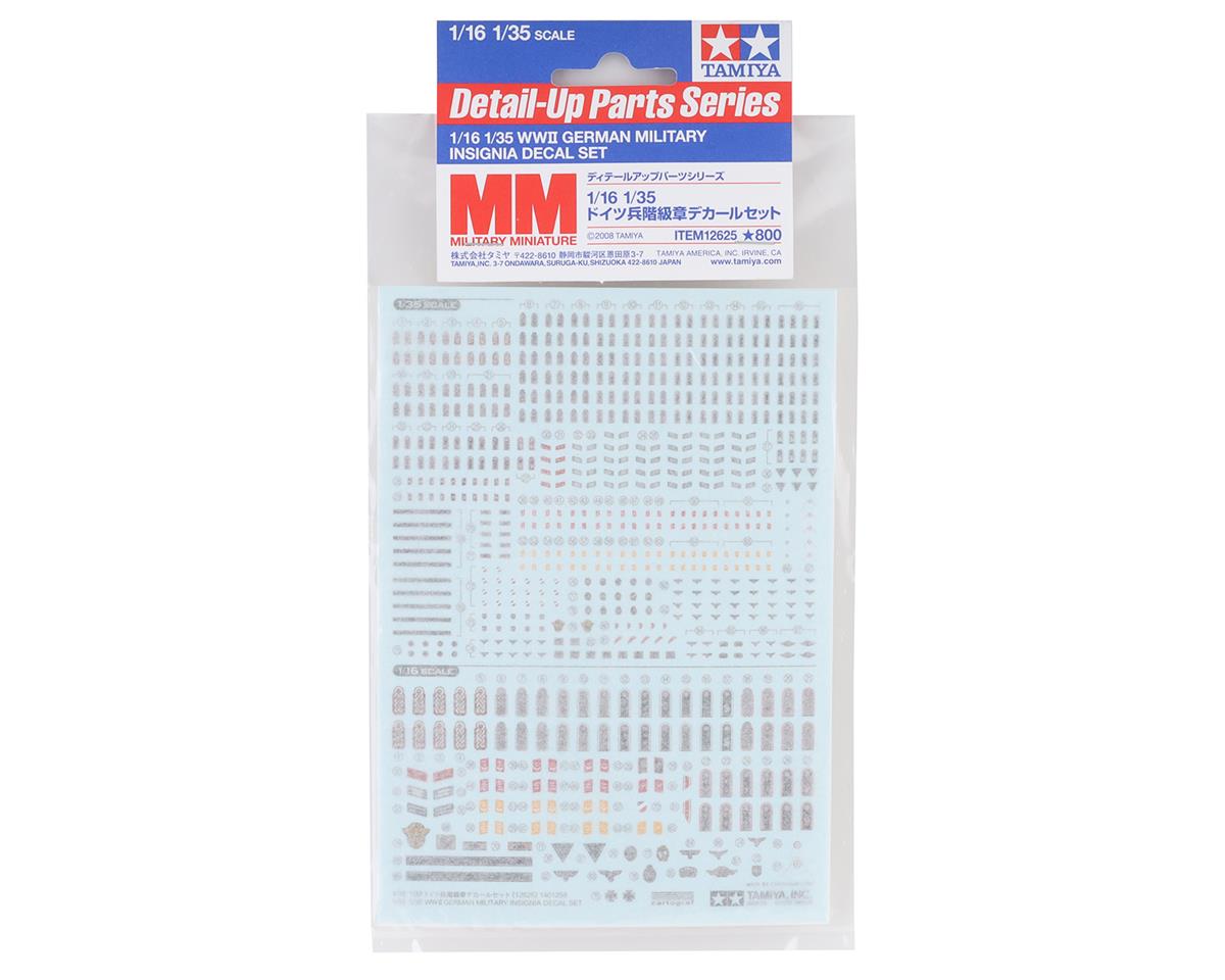 Tamiya German Military Insignia 1/35 Decal Sheet [TAM12625] - HobbyTown