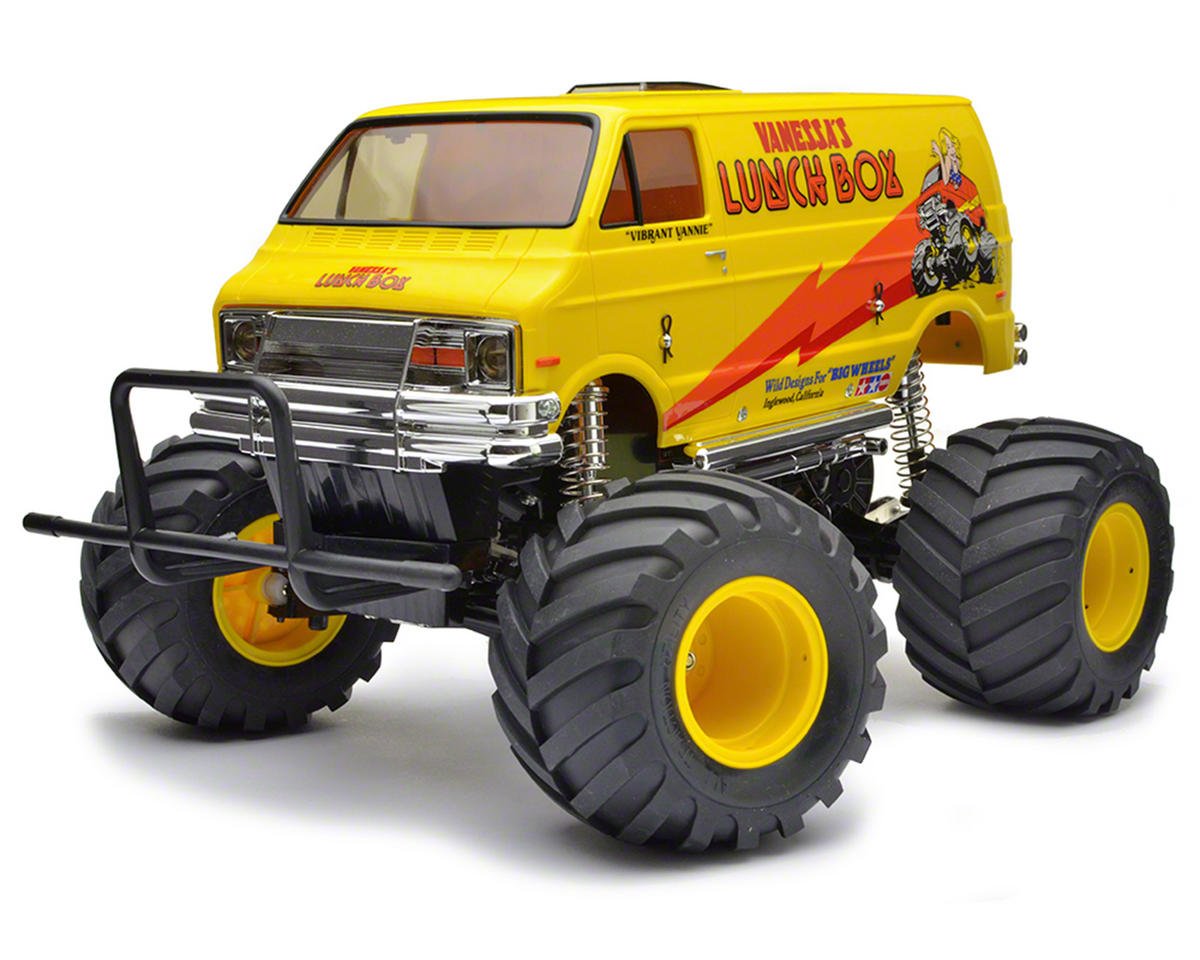 Tamiya Lunch Box 2WD Electric Monster Truck Kit Includes a 540 motor & Hobbywing 1060  ESC- TAM58347