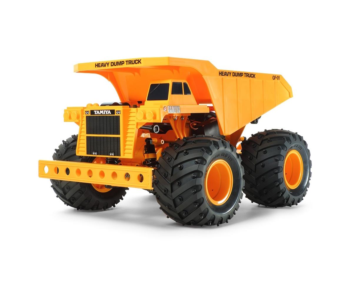 紅弁天LDAMP TRUCK GF-01 Tamiya Heavy Dump Truck 1/24 Monster Truck Kit (GF-01) [TAM58622