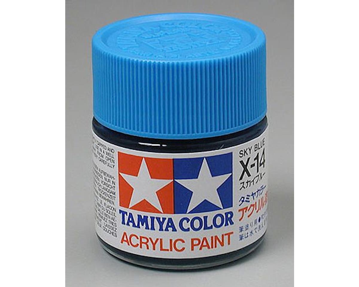 Tamiya Acrylic X14 Gloss,Sky Blue