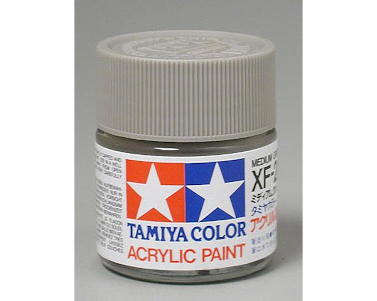 Tamiya XF-20 Flat Medium Grey Acrylic Paint (23ml) [TAM81320] | Cars