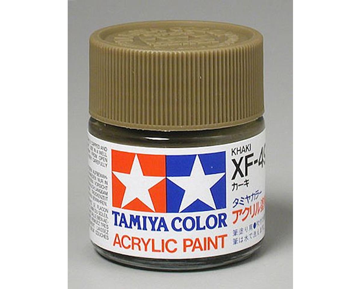 Tamiya XF-49 Flat Khaki Acrylic Paint (23ml) [TAM81349] | Cars & Trucks