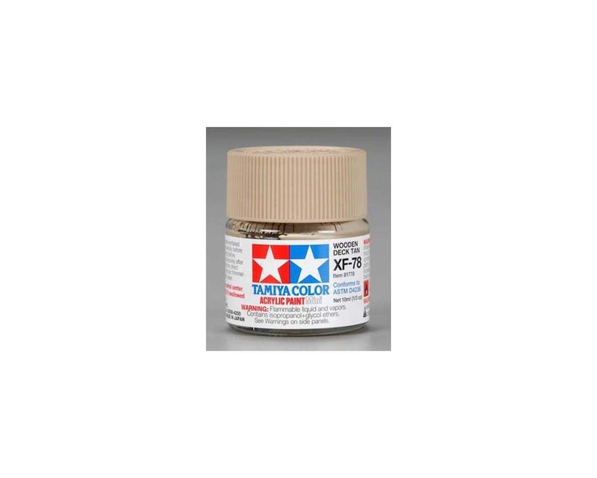 Tamiya XF78 Flat Wood Deck Tan Acrylic Paint (23ml) [TAM81378] - HobbyTown