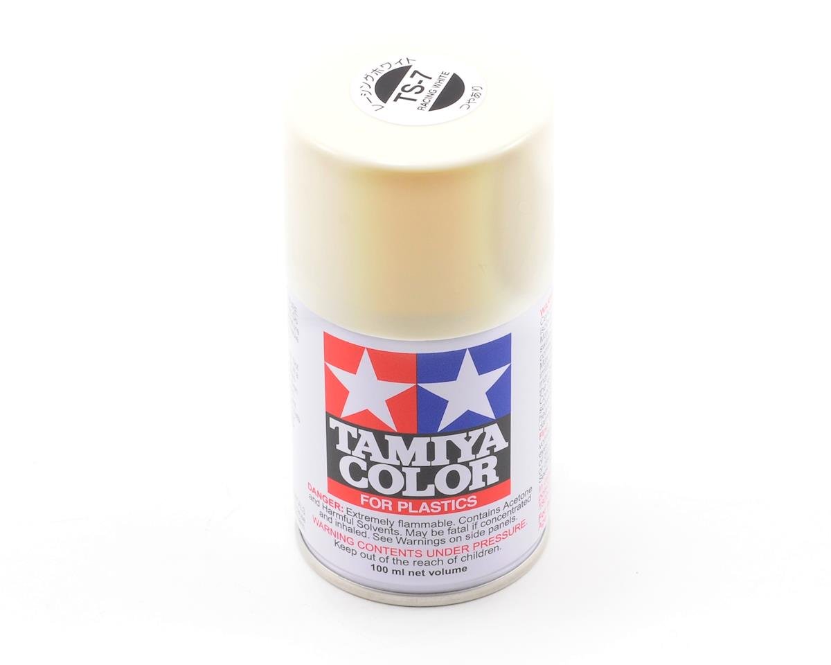Tamiya TS-7 Racing White Lacquer Spray Paint (100ml) TAM85007
