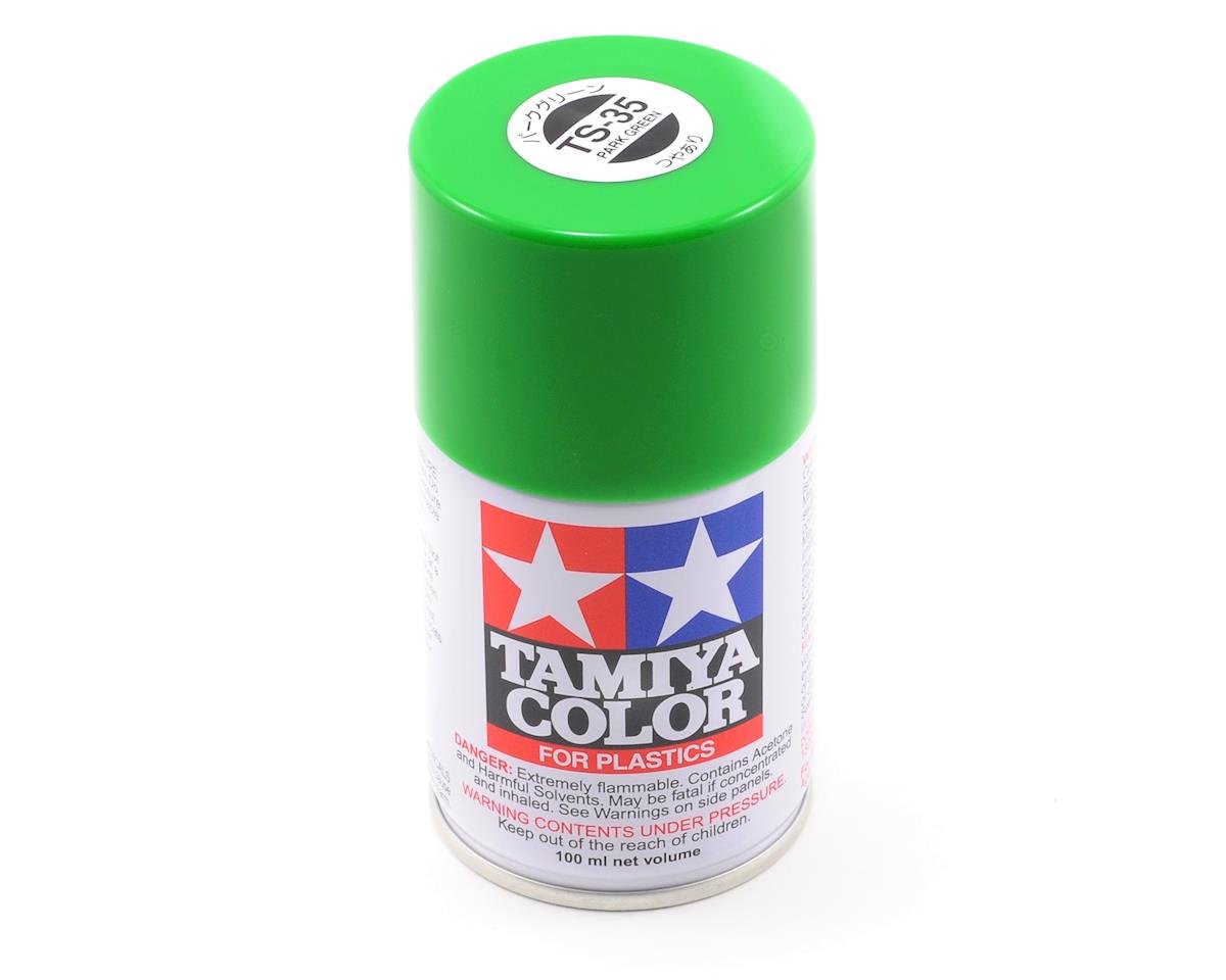 Tamiya TS-35 Park Green Lacquer Spray Paint (100ml) TAM85035