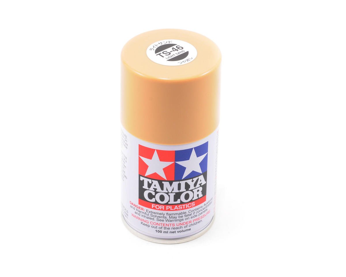 Tamiya TS-46 Light Sand Lacquer Spray Paint (100ml) TAM85046