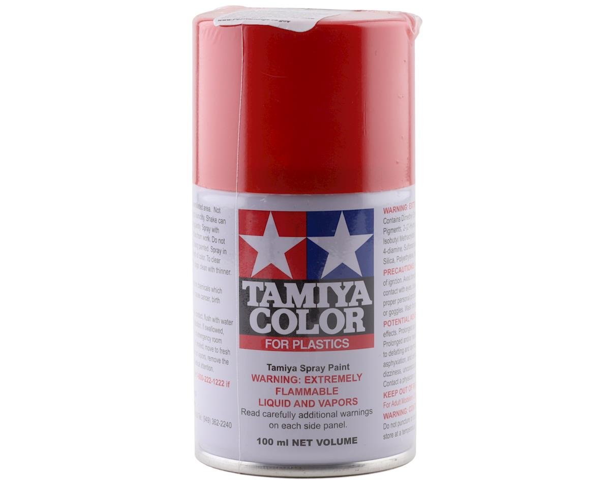 Tamiya TS-49 Bright Red Lacquer Spray Paint (100ml) TAM85049