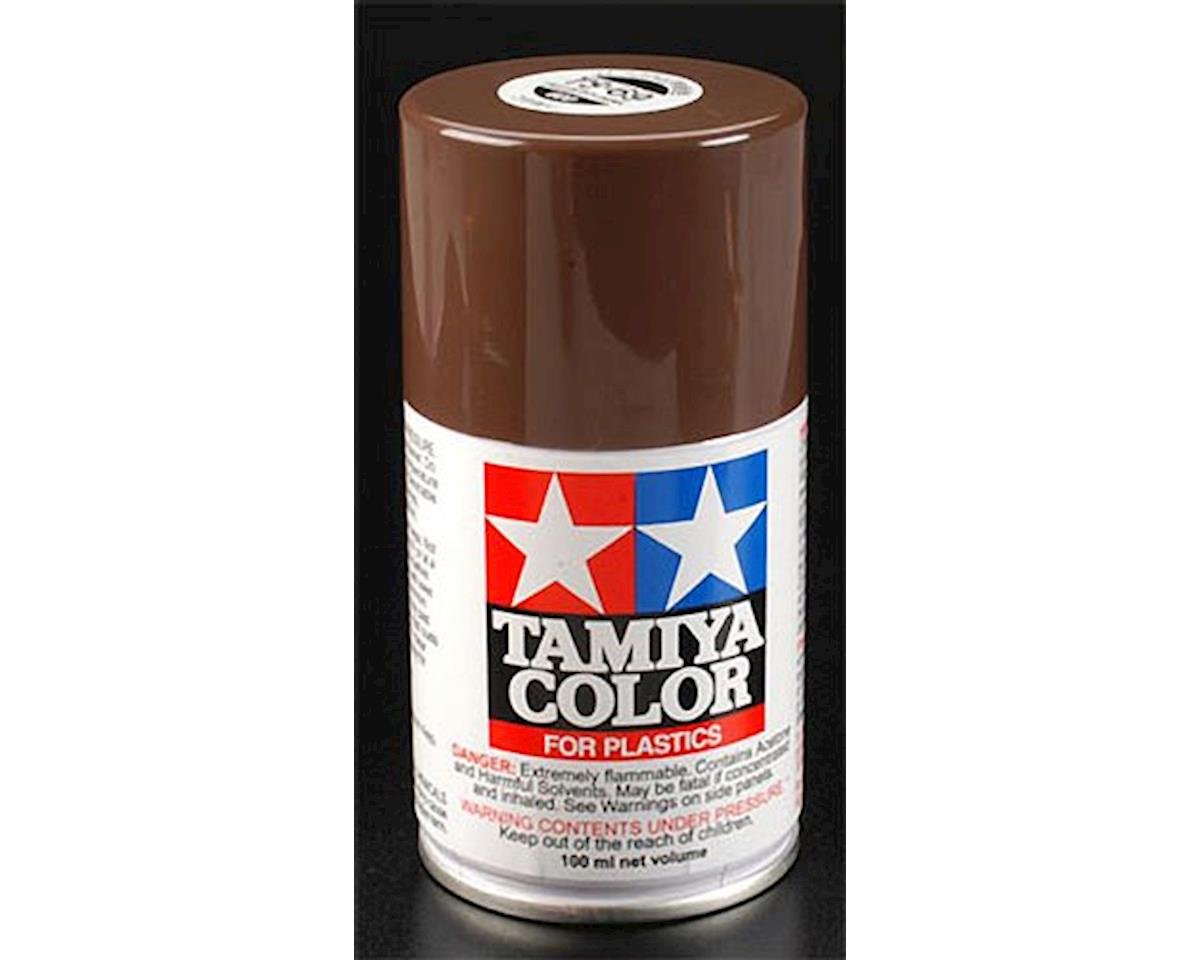 Tamiya TS-69 Linoleum Deck Brown Lacquer Spray Paint (100ml) TAM85069
