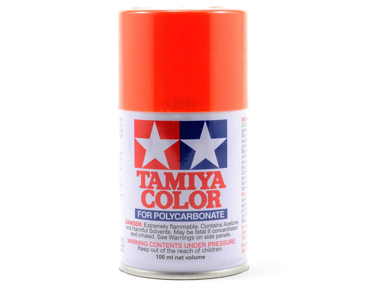 Tamiya PS-7 Orange Lexan Spray Paint (100ml) TAM86007