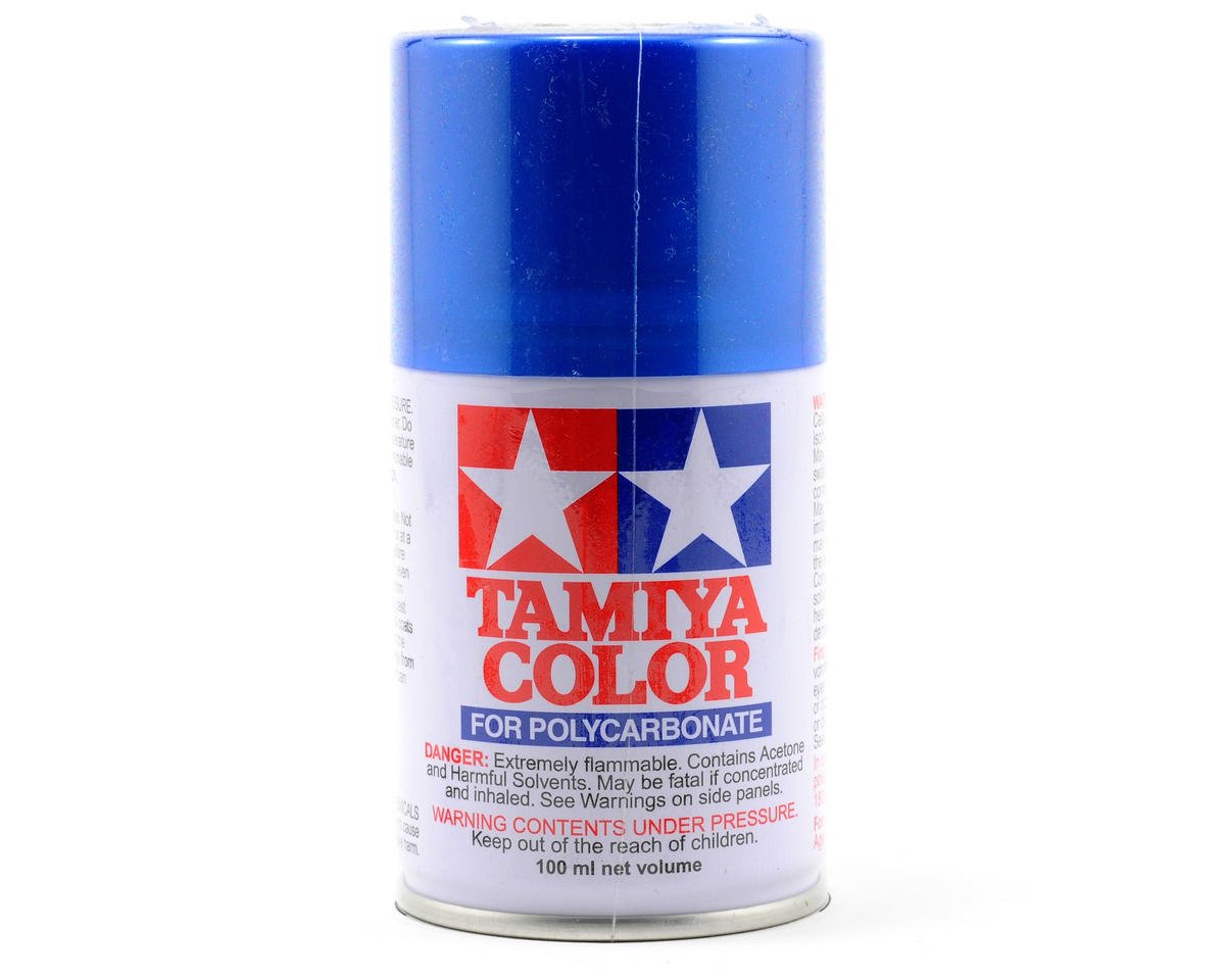 Tamiya PS-16 Metallic Blue Lexan Spray Paint (100ml) TAM86016