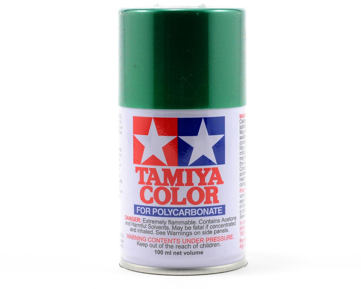 Tamiya PS-17 Metallic Green Lexan Spray Paint (100ml) TAM86017