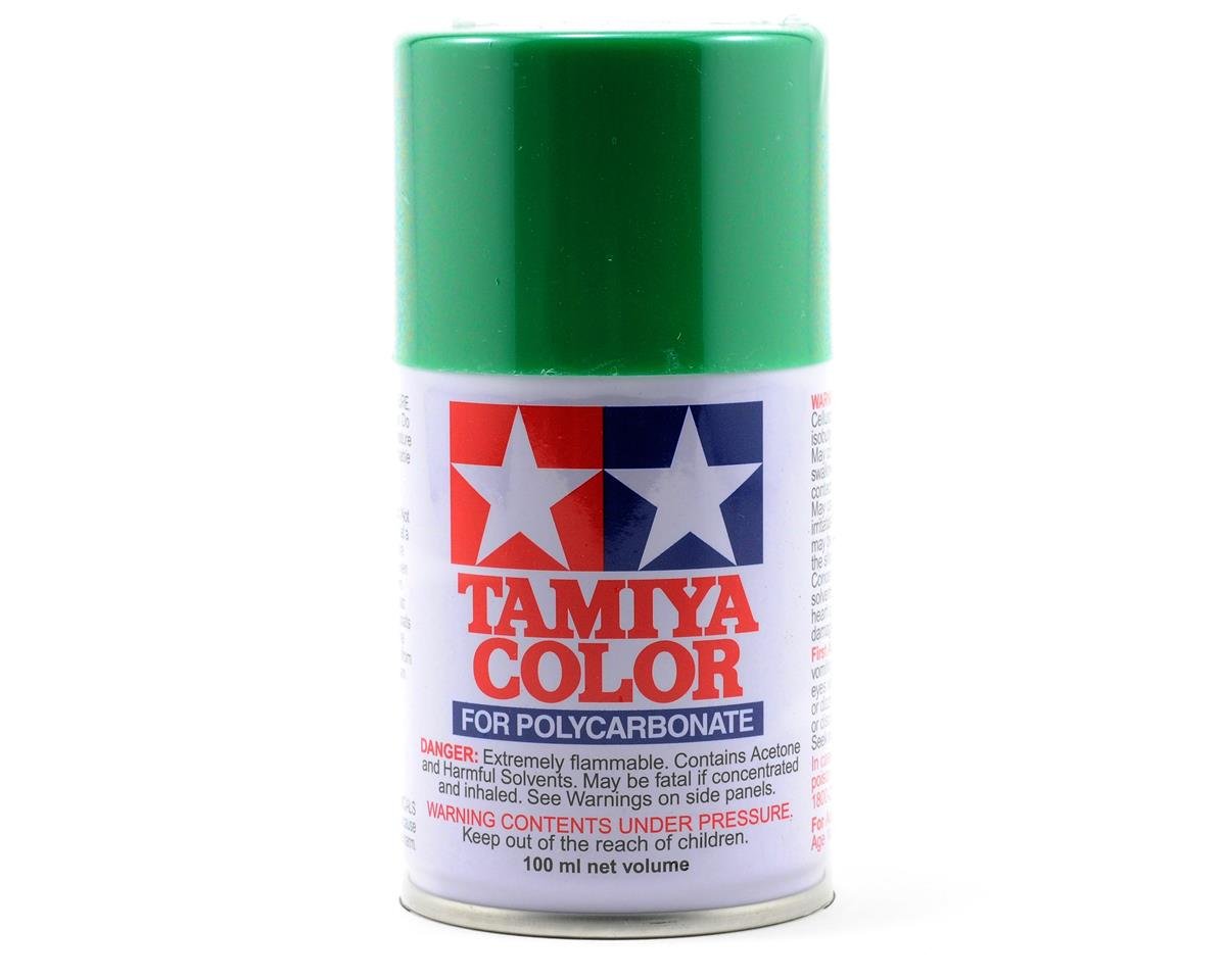 Tamiya PS-25 Bright Green Lexan Spray Paint (100ml) TAM86025