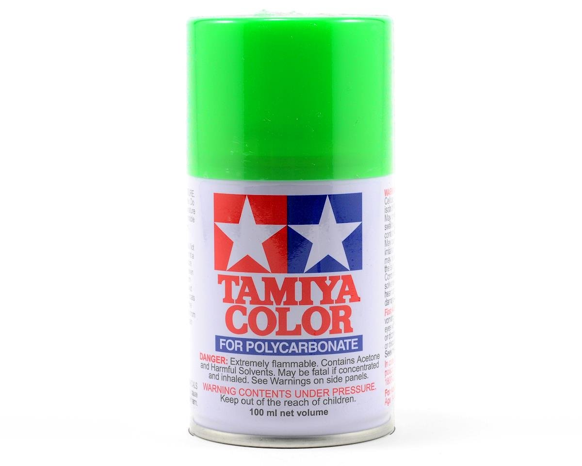 Tamiya PS-28 Fluorescent Green Lexan Spray Paint (100ml) TAM86028